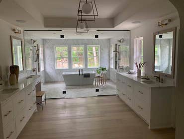 Tile Projects by Nobleman Construction Tile installation, repair, replacement. Complete bathrooms and kitchen remodels.