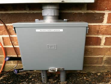 Sprecher Electric Llc Project Site lighting panel replacement