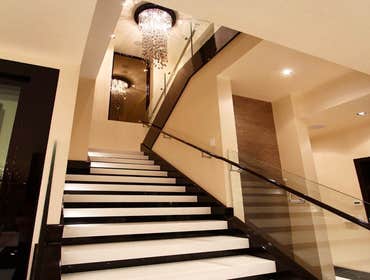ASIA 3403 Complete design+build interiors buildout of an incredible 4-story penthouse unit in Miami's exclusive Brickell Key with unbelievable views of