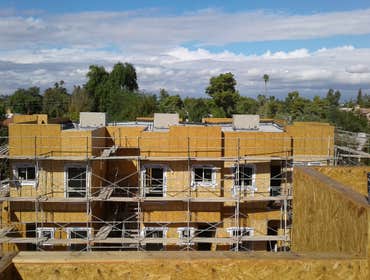 Rooftop units installed