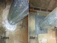 furnace pipe resealing