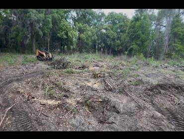 Photos by Big G Excavating & Grading #2 Customer wanted 6 acres cleaned up and separate piles of debris for burning, and couple areas needed to be roug
