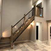 Stair case built from scratch and designed inhouse