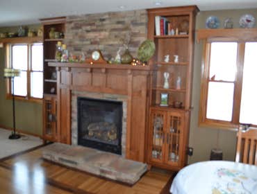 Craftsman Style Mantle