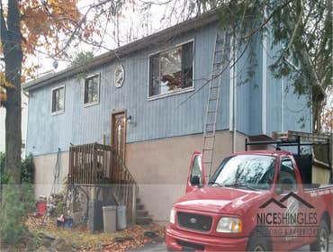 Pocono siding install