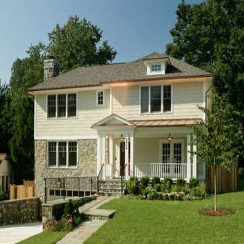 Arts & Crafts inspired Colonial Home