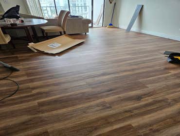 Flooring Installation Before and After