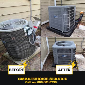 Photos by Smartchoice Service #2 AC Condenser coils replacement