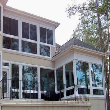 Screen Rooms, Sunrooms, Porches, and Decks An addition should NOT look like an addition! Using matching materials for construction, your addition can a