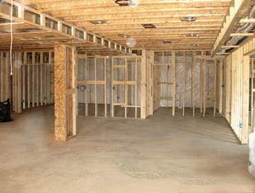 Basement remodel