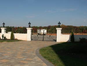 Front gates