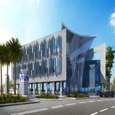 Miami Dade College Homestead Student Services Rendering Design and rendering for a new student services building for the Homestead Campus of Miami Dade