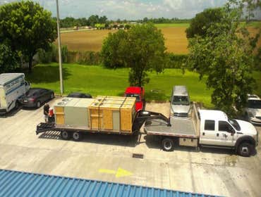 New A/C unit delivery