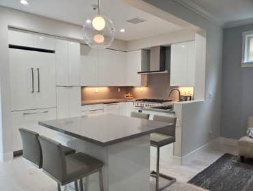 Kitchen remodel - Menlo park Kitchen remodel with plumbing relocations.