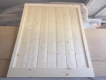 Our Work We take pride in our pieces, whether they are a barn door made of knotty alder wood, or a custom closet that will increase the value of your h