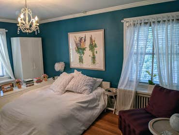 Bedroom Repaint done in Benjamin Moore Aura Line by Wescott Painting in Pittsburgh, PA.