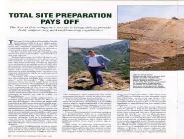 Carbon Canyon easment access design Analysis of complex rough terrain easement alignment