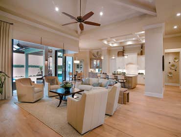 Transitional Great Room Design