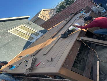 Project in Los Angeles This beautiful outdoor transformation in Los Angeles features custom paver installation and a sleek new deck—designed to enhance