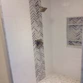 Quinn project in Cardiff, CA We did a contemporary project in Cardiff, CA which consisted of two custom contemporary bathrooms with showers and floors