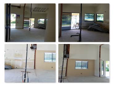 Interior strip out, wall removal, kitchen demo Palm Desert after