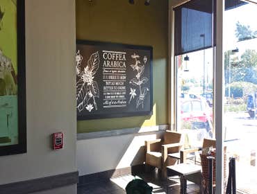 Starbucks remodel - sitting