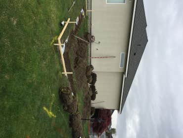 Digging the foundation
