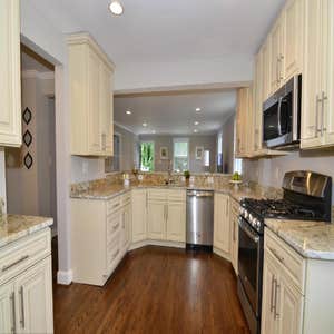 White bone cabinets