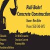 Full-bohr Concrete Construction logo