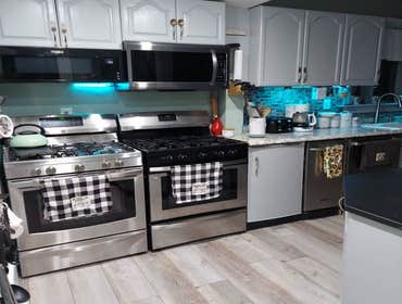 Appliance install and painting
