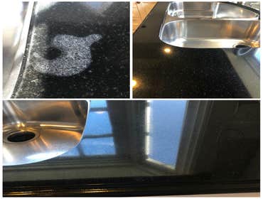 Photos by Marble Specialist #10 Granite Stain Removal (grind, polish & seal)