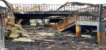 Photos by Us National Recycling Demolition #1 Demolish of a burnt down complex.