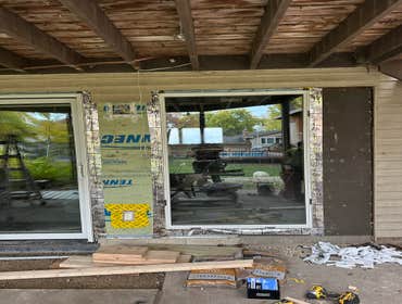 Windows and siding job in Shoreview MN