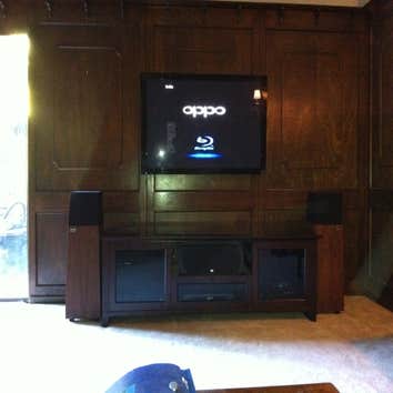 Recent Projects We don't just mount TVs and create home theaters. We can also show you how to control virtually everything in your home from your iPhon