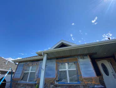 Photos by George Wood General Contracting & 6 inch seemless Gutters & Painting of All Types #1