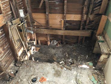 Master Bathroom Demoed