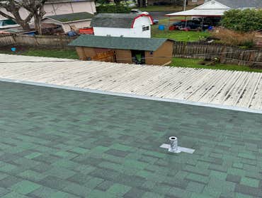 Photos by Top Shield Roofing LLC #1 Full roof replacement and smart vent (continuous ridge vent/inflow vent) installation in Washougal, WA.