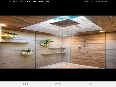 Shower remodel This amazing shower remodel is one of the many inspired designs we help bring to life! All it takes is an active mind and a pair of work
