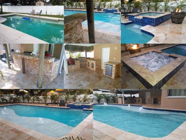 Pool and Spa Construction and Remodeling See some of the work we do all the time. From paver or travertine decking or driveways to new pool constructio