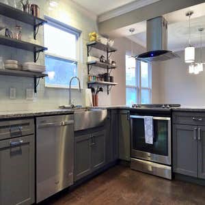 kitchen after remodel