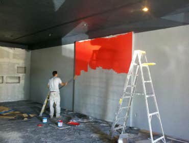 New Balance Shoe store Remodel an old building to a top of the line retail store