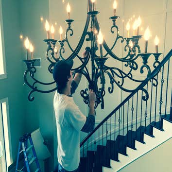 Hanging a Chandelier