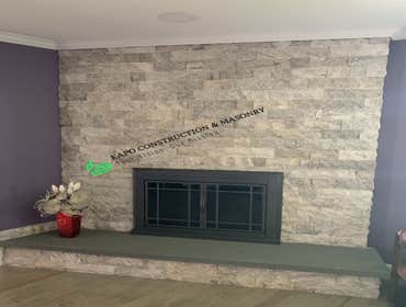 Fireplace done in Wolcott CT