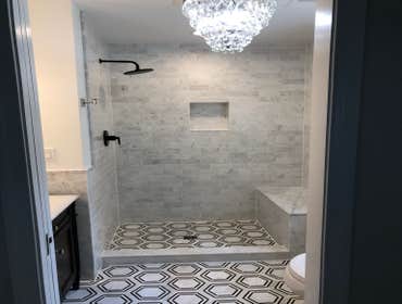 Photos by KE Home Remodel llc #1 Complete bathroom renovation