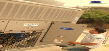 los angeles department of water & power replacing 120 ton chiller water system in main office