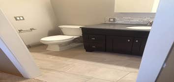 Bathrooms and saunas