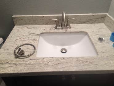 Plumbing remodels Rough in plumbing pictures and finish pictures