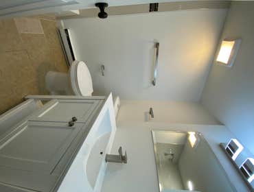 Basement bathroom