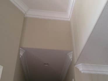 Crown molding installation