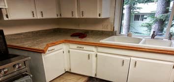 Granite countertop installation